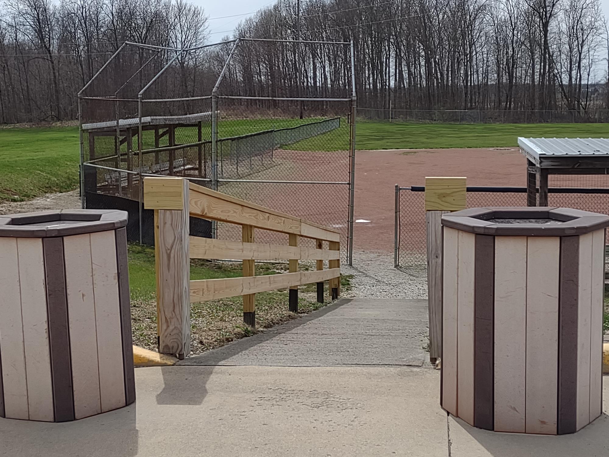 Harry Wolfe baseball down ramp